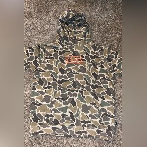 Vans Camo Classic Fit Shirt - Brown and Green